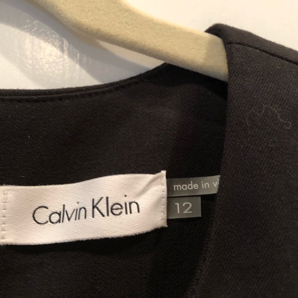 NWT Calvin Klein Colorblock Dress Sz12 - Picture 2 of 7